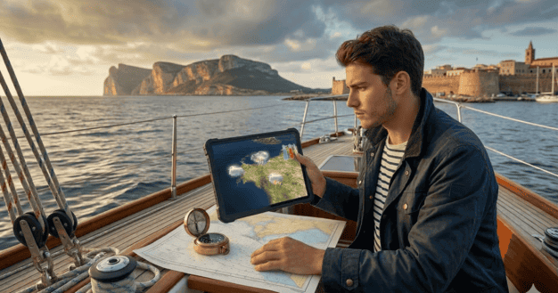 Previsioni meteo Alghero: monitoraggio professionale del vento e del mare per navigare in sicurezza con Ares Turismo